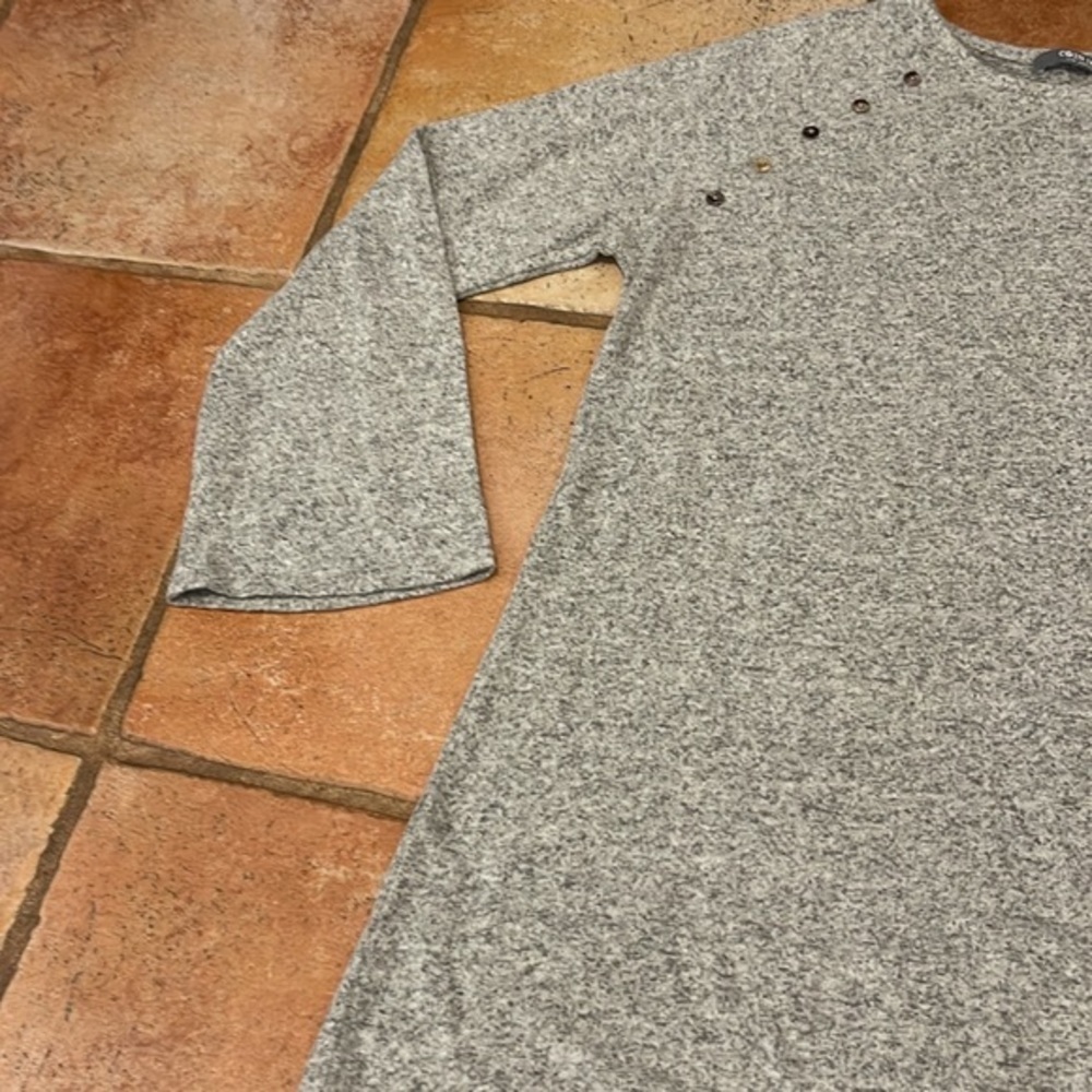 Coin 1804 fleece button trim tunic - Picture 3 of 5